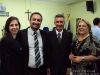 Juliana, Dr. Rodrigo Gadben, Vereador Franscisco e Luíza Helena