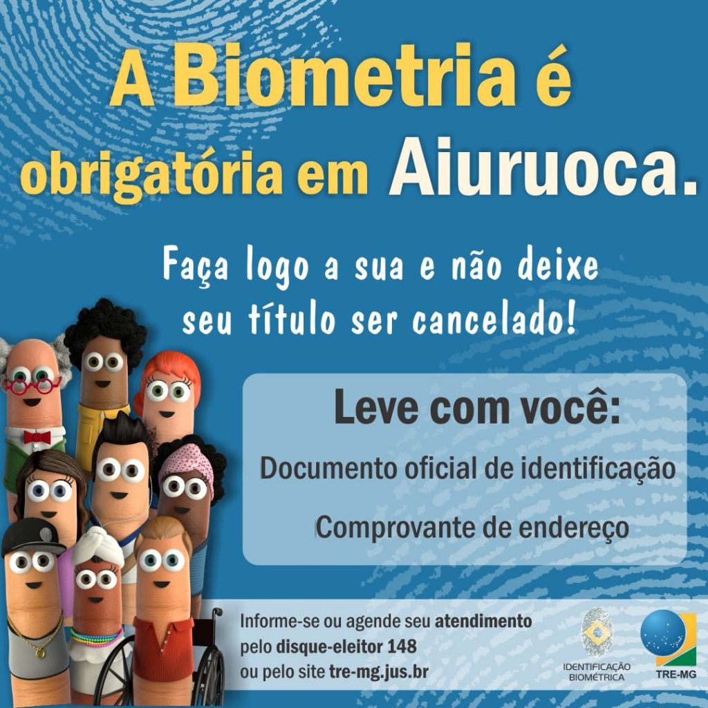 Biometria obrigatória em Aiuruoca