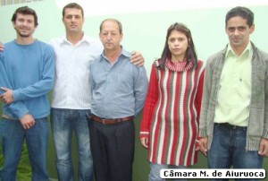 Inauguração da ampliação e reforma geral da Escola Municipal “Monsenhor Nagel”, no povoado Pinhal / Agosto de 2010